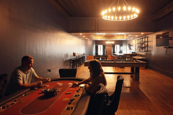 people at card table