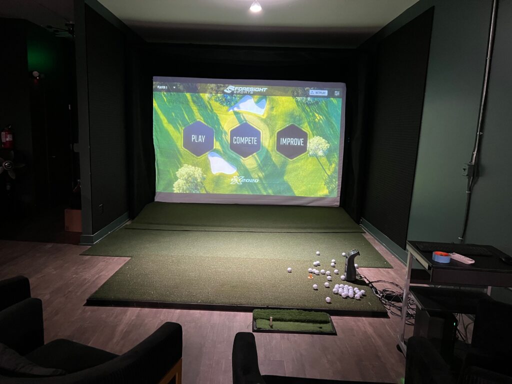 golf simulator north central ohio