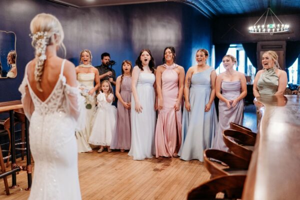 first look wedding photo alibi room upper sandusky
